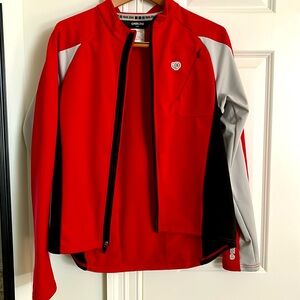 Pearl Izumi bike jacket light fleece lining size large